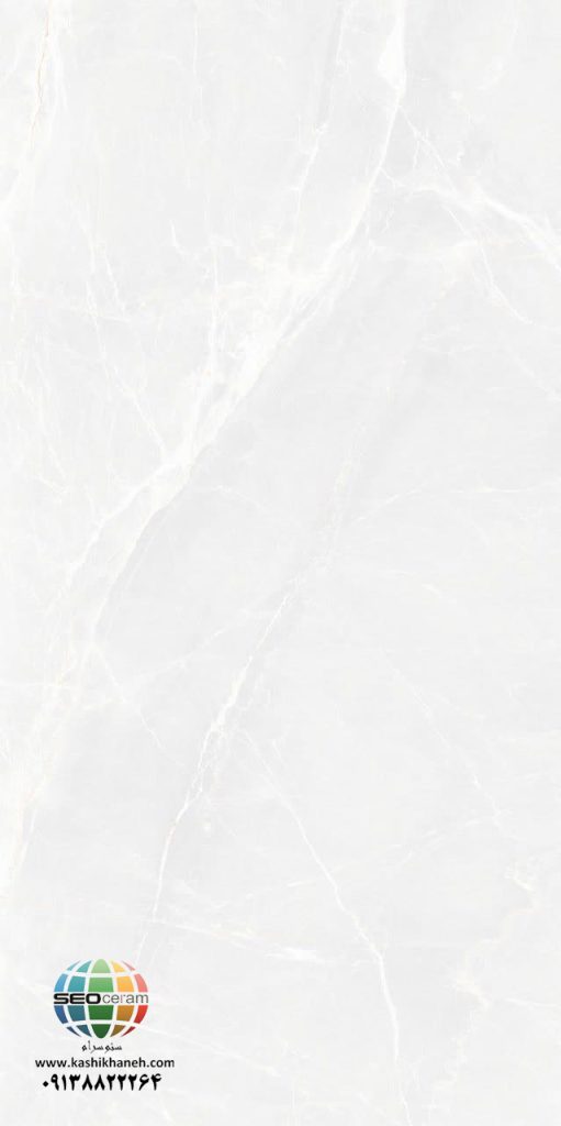 سرامیک آناستازیا سفید کاشی ایفاسرام تولید شده در سایز 120×60 با لعاب نانوپولیش و ضخامت 10-12 میلیمتر یکی از طرح های زیبای کاشی های تولیدی شرکت کاشی ایفاسرام اردکان می باشد.این سرامیک از جنس خاک سفید با دوام بوده و لعاب آن از جنس لعاب های نانوپولیش با شفافیت بالا می باشد.
