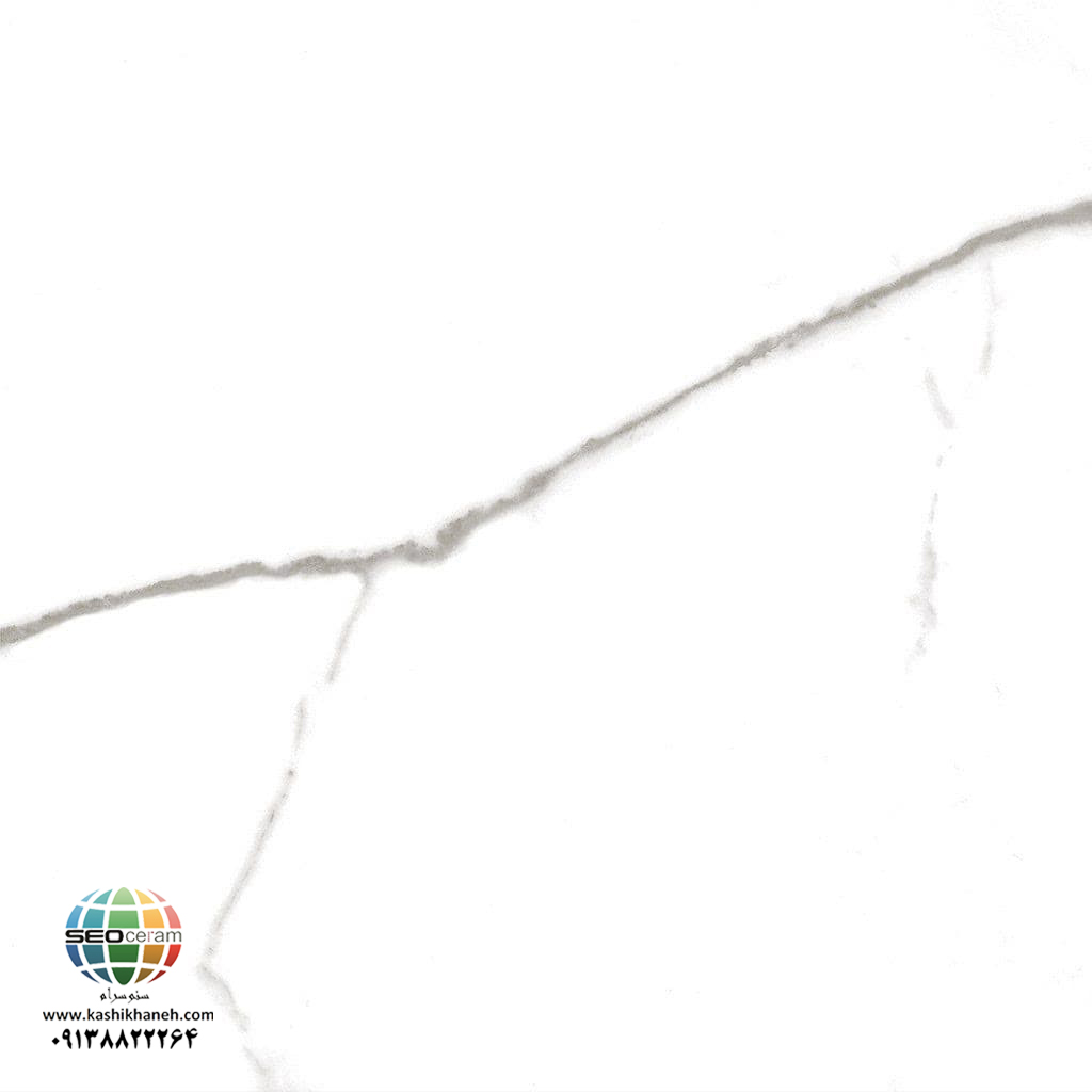 سرامیک کارارا کاشی ایفاسرام تولید شده در سایز 100×100 با لعاب نانوپولیش و ضخامت 12-13 میلیمتر یکی از طرح های زیبای کاشی های تولیدی شرکت کاشی ایفاسرام اردکان می باشد.این سرامیک از جنس خاک سفید با دوام بوده و لعاب آن از جنس لعاب های نانوپولیش با شفافیت بالا می باشد.