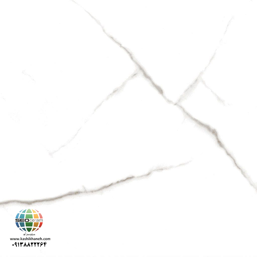 سرامیک کارارا کاشی ایفاسرام تولید شده در سایز 100×100 با لعاب نانوپولیش و ضخامت 12-13 میلیمتر یکی از طرح های زیبای کاشی های تولیدی شرکت کاشی ایفاسرام اردکان می باشد.این سرامیک از جنس خاک سفید با دوام بوده و لعاب آن از جنس لعاب های نانوپولیش با شفافیت بالا می باشد.