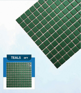 کاشی استخری پشت توری گهرفام TEAL5، در مرکز فروش انواع کاشی استخری در اصفهان با قیمت مناسب عرضه می گردد. این کاشی استخری در ابعاد مربعی 2.5×2.5 سانت در رنگهای سفید و ترکیب آبی با لعاب شفاف و جنس پرسلان می باشد. جهت خرید این محصول با شماره 09138822264 تماس حاصل نمایید.