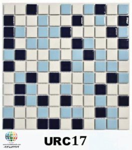 کاشی استخری پشت توری گهرفام URC17، در مرکز فروش انواع کاشی استخری در اصفهان با قیمت مناسب عرضه می گردد. این کاشی استخری در ابعاد مربعی 2.5×2.5 سانت در رنگهای سفید و ترکیب آبی با لعاب شفاف و جنس پرسلان می باشد. جهت خرید این محصول با شماره 09138822264 تماس حاصل نمایید.