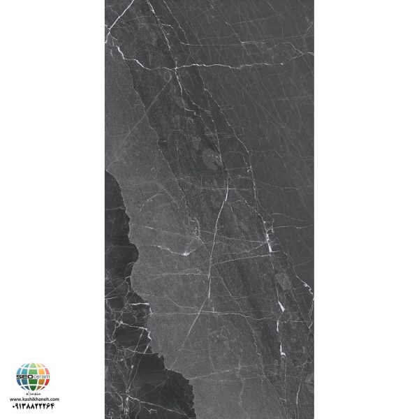 سرامیک پرسلان مات بیسول مشکی کاشی الوند تولید شده در سایز 120×60 با لعاب مات ابریشمی و ضخامت 12 میلیمتر یکی از طرح های زیبای کاشی های تولیدی شرکت کاشی الوند می باشد. این محصول از جنس پرسلان با بالاترین دوام در شرایط سخت و کمترین میزان جذب آب ممکن می باشد.