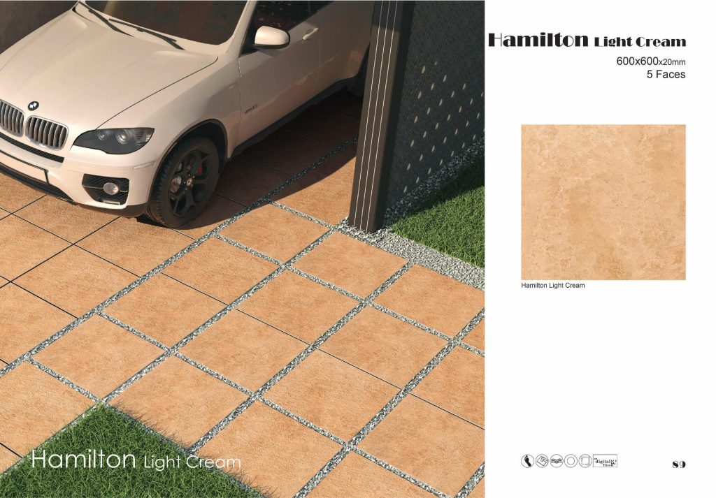 سرامیک پرسلان همیلتون کرم روشن کاشی پرسپولیس تولید شده در سایز 20-60×60 با لعاب مات ابریشمی و ضخامت 20 میلیمتر یکی از طرح های زیبای کاشی های تولیدی شرکت کاشی پرسپولیس می باشد. این محصول از جنس پرسلان با بالاترین دوام در شرایط سخت و کمترین میزان جذب آب ممکن می باشد.