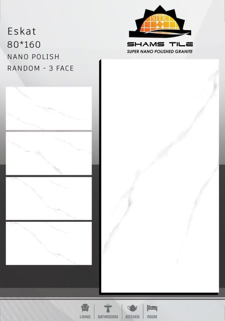 سرامیک پرسلان اسکات کاشی شمس تولید شده در سایز 160×80 با لعاب سوپرنانوپولیش و ضخامت 12 میلیمتر یکی از طرح های اسلب چشم نواز این کارخانه پیشرو و مدرن می باشد. از ویژگی های بارز این محصول میتوان به جنس پرسلان بااستحکام بالا، جذب آب فوق العاده پایین(نزدیک به صفر)، مقاومت در برابر ضربه و ... اشاره کرد، که این محصول رو تبدیل به یک انتخاب منحصر به فرد برای تمامی سلایق تبدیل میکند.