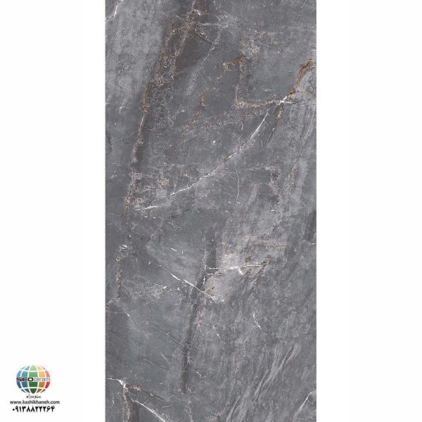 سرامیک پرسلان مات رئال استون طوسی تیره کاشی الوند تولید شده در سایز 120×60 با لعاب مات ابریشمی و ضخامت 12 میلیمتر یکی از طرح های زیبای کاشی های تولیدی شرکت کاشی الوند می باشد. این محصول از جنس پرسلان با بالاترین دوام در شرایط سخت و کمترین میزان جذب آب ممکن می باشد.