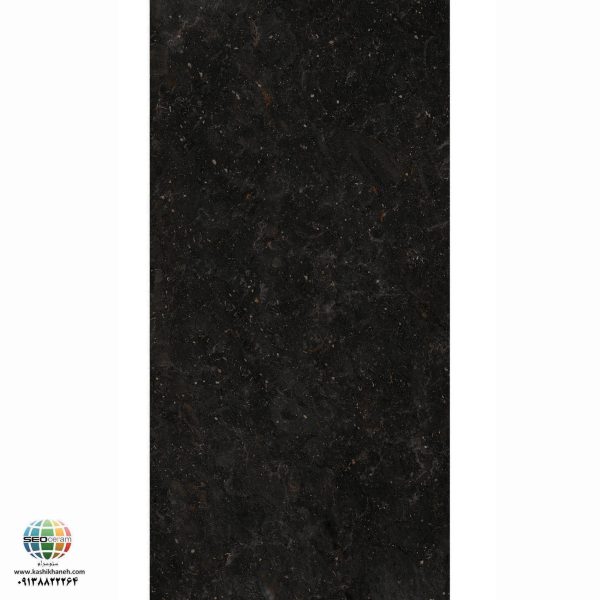 سرامیک پرسلان مات ونتا مشکی کاشی الوند تولید شده در سایز 120×60 با لعاب مات ابریشمی و ضخامت 12 میلیمتر یکی از طرح های زیبای کاشی های تولیدی شرکت کاشی الوند می باشد. این محصول از جنس پرسلان با بالاترین دوام در شرایط سخت و کمترین میزان جذب آب ممکن می باشد.