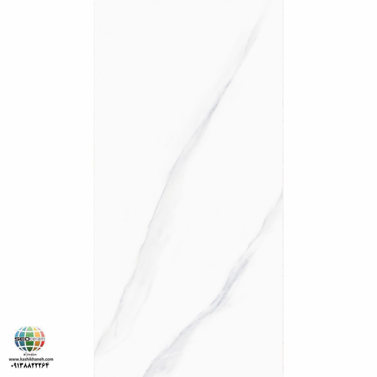 سرامیک پرسلان مات کاتالان سفید کاشی الوند تولید شده در سایز 120×60 با لعاب مات ابریشمی و ضخامت 12 میلیمتر یکی از طرح های زیبای کاشی های تولیدی شرکت کاشی الوند می باشد. این محصول از جنس پرسلان با بالاترین دوام در شرایط سخت و کمترین میزان جذب آب ممکن می باشد.