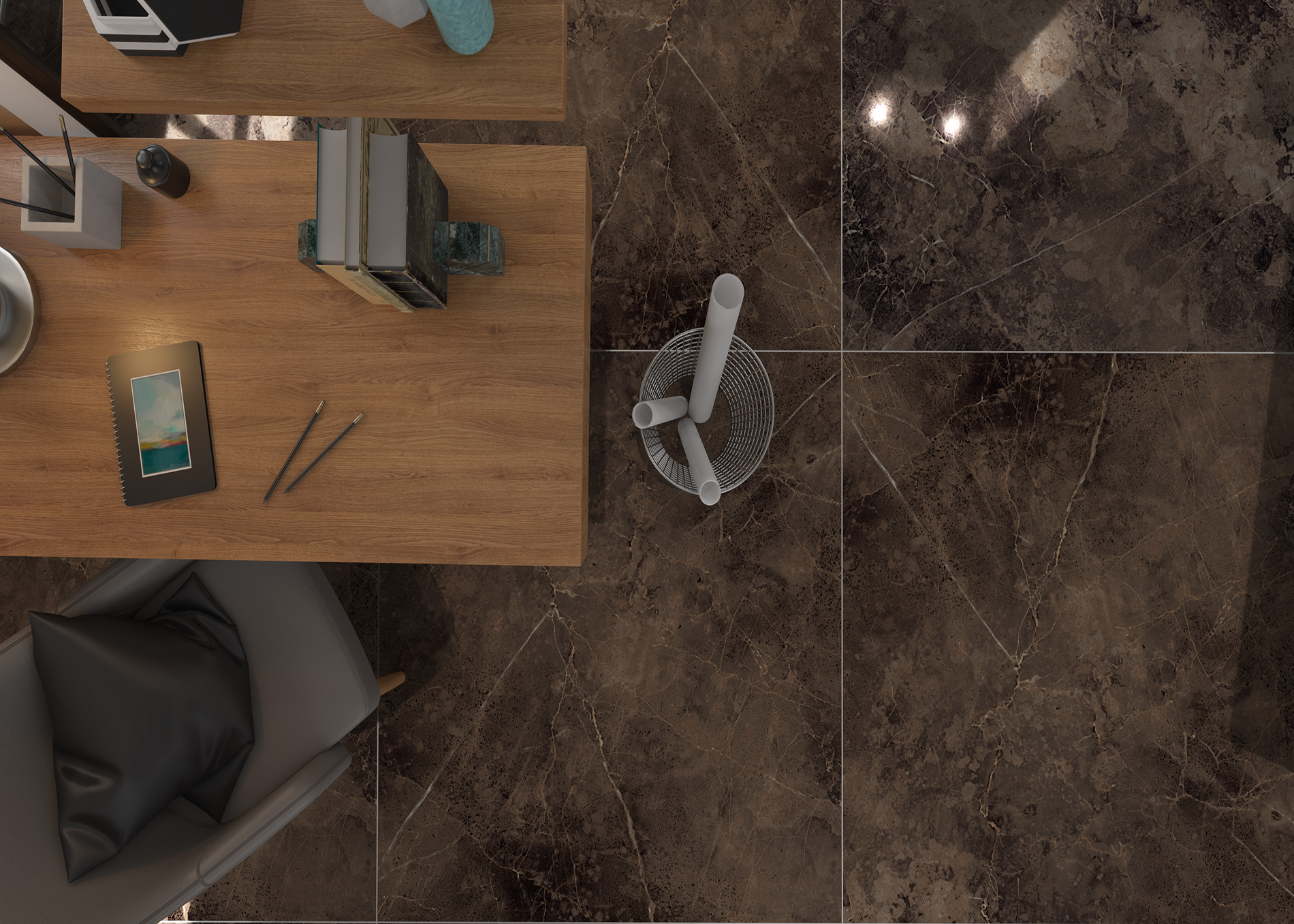 سرامیک هارمونی قهوه ای کاشی نایین 120×60 (3) سرامیک پرسلان هارمونی قهوه ای کاشی نایین در سایز 60x120 با لعاب نانوپولیش و در دو طرح ساده ودکور تولید شده است. جنس بدنه این محصول پرسلان با جذب آب زیر 0.5 درصد و ضخامت 12 میلی متر می باشد. به منظور خرید این محصول از نمایندگی کاشی نایین در اصفهان و تهران با شماره 09138822264 تماس حاصل نمایید.