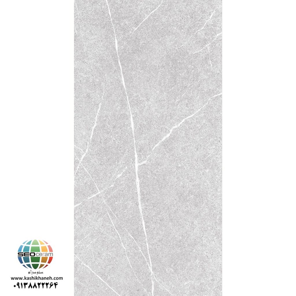 سرامیک پرسلان کنت طوسی روشن کاشی نایین در سایز 60x120 با لعاب شوگرافکت و در دو رنگ طوسی تیره و روشن تولید شده است. جنس بدنه این محصول پرسلان با جذب آب زیر 0.5 درصد و ضخامت 12 میلی متر می باشد.