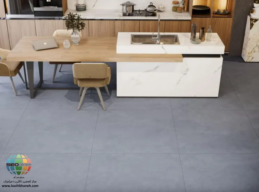 سرامیک پرسلان تورینو مات تیره کاشی پرسپولیس تولید شده در سایز 120×120 با لعاب مات و ضخامت 10 میلی متر یکی از محبوب ترین اسلب های این کارخانه مدرن و با سابقه می باشد. از ویژگی های بارز این محصول می توان به جنس پرسلان با استحکام بالا، جذب آب فوق العاده پایین (نزدیک به صفر)، مقاومت در برابر لکه ها و ... اشاره کرد، که این محصول رو تبدیل به یک انتخاب منحصر به فرد برای تمامی سلایق تبدیل می کند.