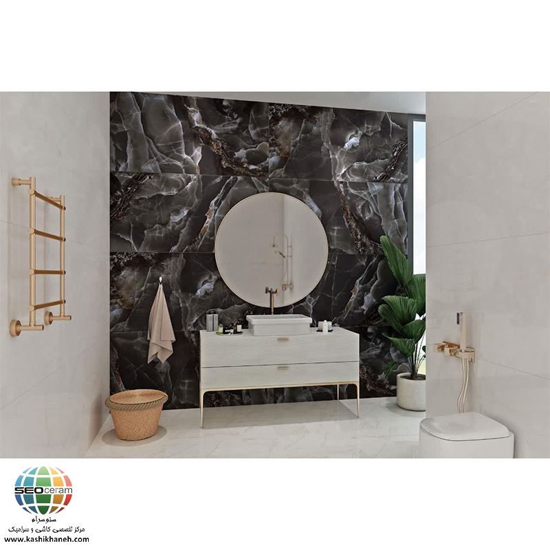 سرامیک پرسلان مک کویین کاشی ایفاسرام در سایز160×80 دارای لعاب نانوپولیش با سطح تخت با پس زمینه رنگ مشکی و طرح سنگ طبیعی و خاص تولید شده است. جنس بدنه این محصول پرسلان با جذب آب زیر 0.5 درصد و ضخامت 10 میلی متر می باشد. به منظور خرید این محصول از نمایندگی کاشی نایین در اصفهان و تهران با شماره 09138822264 تماس حاصل نمایید.