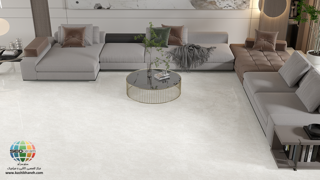 سرامیک پرسلان فیونا کاشی پرسپولیس تولید شده در سایز 120×120 با لعاب نانوپولیش و ضخامت 10 میلی متر یکی از محبوب ترین اسلب های این کارخانه مدرن و با سابقه می باشد. از ویژگی های بارز این محصول می توان به جنس پرسلان با استحکام بالا، جذب آب فوق العاده پایین (نزدیک به صفر)، مقاومت در برابر لکه ها و ... اشاره کرد، که این محصول رو تبدیل به یک انتخاب منحصر به فرد برای تمامی سلایق تبدیل می کند.