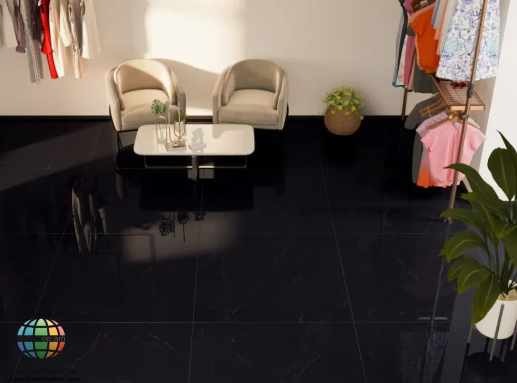 سرامیک پرسلان پرتوریا کاشی پرسپولیس تولید شده در سایز 120×120 با لعاب نانوپولیش و ضخامت 10 میلی متر یکی از محبوب ترین اسلب های این کارخانه مدرن و با سابقه می باشد. جنس پرسلان متراکم پرتوریا کاشی پرسپولیس آن را در برابر جذب رطوبت و یخ‌زدگی کاملاً مقاوم می‌سازد که یک مزیت حیاتی برای کفپوش است.لعاب سوپر پولیش با تکنولوژی پیشرفته، سطحی تقریباً ضد خش ایجاد می‌کند که در محیط‌های پرتردد، دوام طرح و درخشش کف را حفظ می‌نماید. استحکام بی‌نظیر پرسلان در برابر سایش (Abrasion) تضمین می‌کند که این محصول در محیط‌های پرترافیک عمومی، کیفیت و درخشش خود را حفظ کند