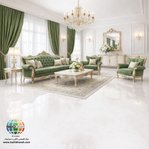 خرید سرامیک واسکو صدفی کاشی پرسپولیس به دنیای لوکس و درخشان سرامیک واسکو صدفی کاشی پرسپولیس خوش آمدید. این محصول با ترکیبی چشمنواز از رنگ صدفی و لعاب ترانس (براق)، به فضای شما عمق و جلوهای آینهای میبخشد. سرامیک واسکو صدفی کاشی پرسپولیس با ابعاد 80×80 و ضخامت ۱۰ میلیمتری، نه تنها از لحاظ ظاهری یک شاهکار است، بلکه به لطف جنس پرسلان عالی، دوام و مقاومت بالایی را برای کفپوشهای داخلی شما تضمین میکند. با جنس پرسلان عالی و ضخامت ۱۰ میلیمتری،سرامیک واسکو صدفی کاشی پرسپولیس نه تنها از لحاظ زیبایی در اوج است، بلکه از نظر دوام و کیفیت فنی نیز استانداردهای بالایی را تضمین میکند. واسکو صدفی کاشی پرسپولیس با جنس پرسلان و لعاب ترانس (براق) با کیفیت بالا در سایز 80×80 تولید شده است. با ضخامت 10 میلیمتر در کارخانه کاشی پرسپولیس تولید شده است.و موارد استفاده آن،برای نشیمن و پذیرایی،فضاهای تجاری و اداری می باشد. برای خرید این محصول با قیمت بسیار عالی و مشاوره رایگان در باره پرسپولیس با واحد فروش بازرگانی کاشی و سرامیک سئوسرام (نمایندگی کاشی پرسپولیس در اصفهان) 09138822264 تماس حاصل نمایید.