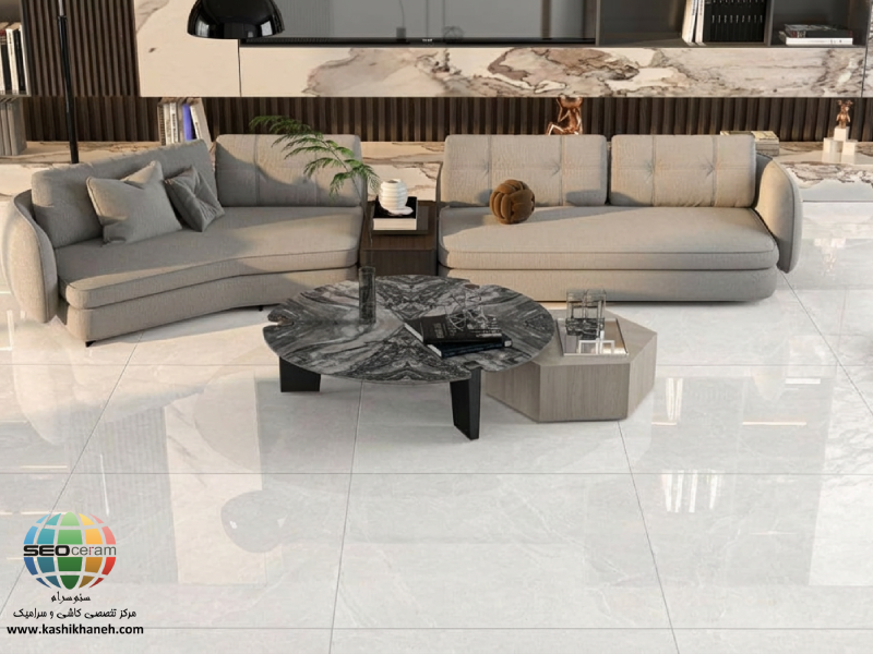 سرامیک مدیسون طوسی روشن کاشی پرسپولیس با جنس پرسلان و لعاب ترانس با کیفیت بالا در سایز 80×80 تولید شده است. با ضخامت 10 میلیمتر در کارخانه کاشی پرسپولیس تولید شده است. رنگ طوسی خنثی و بافت ملایم سرامیک مدیسون طوسی روشن کاشی پرسپولیس، حسی از سنگ گرانیت یا مرمر روشن را تداعی میکند، در حالی که لعاب براق (ترانس) با کیفیت بالا، سطح کف را درخشان و منعکسکننده نور میسازد. برای خرید این محصول با قیمت بسیار عالی با واحد فروش بازرگانی کاشی و سرامیک سئوسرام (نمایندگی کاشی پرسپولیس در اصفهان) 09138822264 تماس حاصل نمایید.