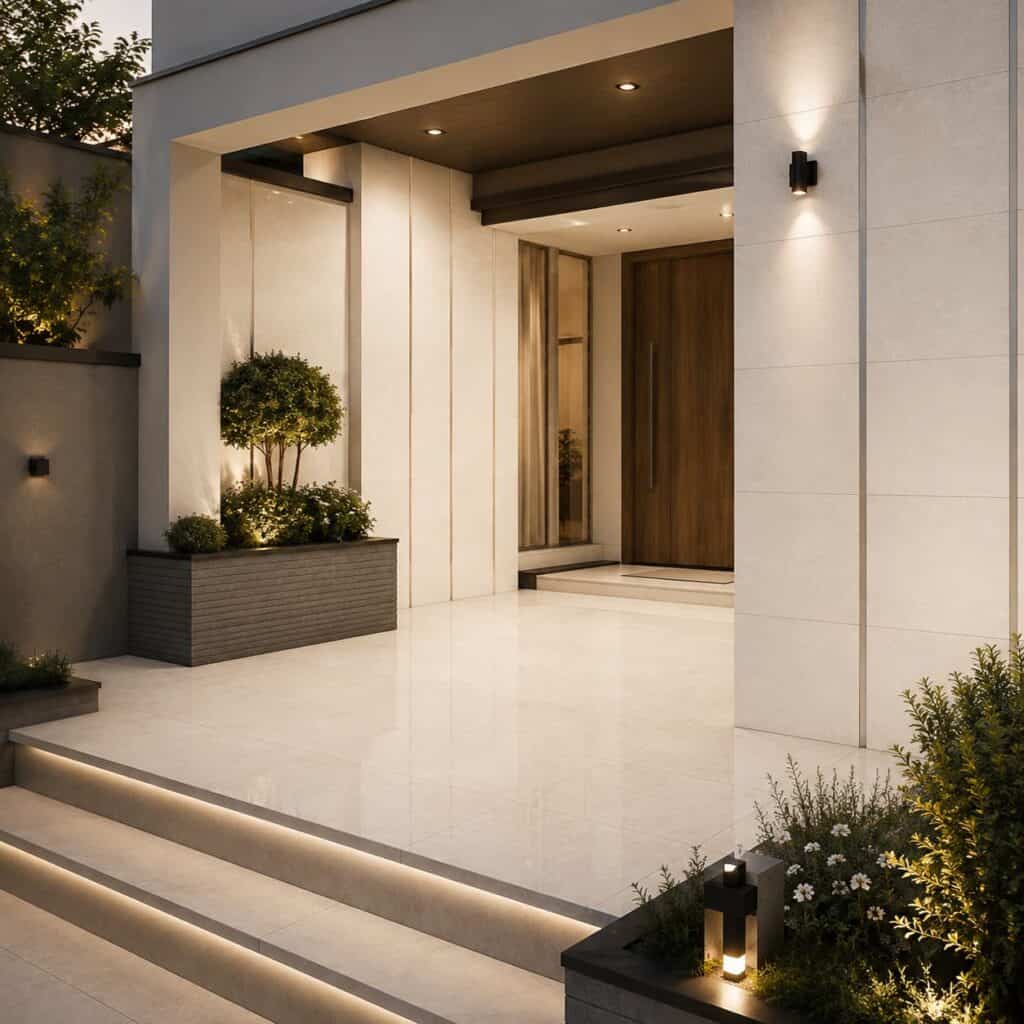 سرامیک خاک قرمز ریکاردو کرم دولب کونیک براق کاشی ماهان