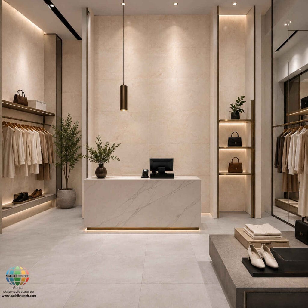سرامیک خاک قرمز گرنیکا کرم دو لب کنیک مات ماهان سرام سرامیک خاک قرمز گرنیکا کرم دو لب کنیک مات ماهان سرام یکی از محصولاتی است که به دلیل رنگ کرم، سطح مات و ابعاد 120×40 سانتی‌متر می‌تواند در طراحی فضاهای مختلف مورد استفاده قرار بگیرد. سرامیک خاک قرمز گرنیکا کرم دو لب کنیک مات ماهان سرام دارای زمینه‌ای کرم و روشن است و ظاهر آن از الگوهای ظریف و طبیعی تشکیل شده است. مات بودن سطح نیز باعث می‌شود ظاهر محصول حالت آرام‌تر و امروزی‌تری داشته باشد. به همین دلیل می‌توان از سرامیک خاک قرمز گرنیکا کرم دو لب کنیک مات ماهان سرام برای پوشش دیوارهایی استفاده کرد که قرار است در کنار زیبایی، ظاهر ساده و هماهنگی داشته باشند. سایز 120×40 سانتی‌متر نیز یکی از ویژگی‌های مهم سرامیک خاک قرمز گرنیکا کرم دو لب کنیک مات ماهان سرام است. ابعاد کشیده سرامیک باعث می‌شود خطوط اجرای آن در سطح دیوار، جلوه متفاوتی نسبت به سرامیک‌های مربعی یا ابعاد کوچک داشته باشد.