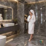 سرامیک خاک قرمز میترا براق کاشی ماهان سرام | 120×60 سرامیک خاک قرمز میترا براق کاشی ماهان سرام یکی از گزینههایی است که به دلیل ظاهر سنگمانند، زمینه طوسی و خاکستری و ابعاد 120×60 سانتیمتر میتواند در طراحی بخشهای مختلف ساختمان مورد استفاده قرار بگیرد. سرامیک خاک قرمز میترا براق کاشی ماهان سرام از الگوهای طبیعی سنگ الهام گرفته است. زمینه خاکستری آن همراه با رگههای روشن و تیره، ظاهری متفاوت و نسبتاً مدرن ایجاد میکند. سطح براق نیز باعث میشود نور روی بدنه سرامیک انعکاس پیدا کند و فضا جلوه روشنتر و رسمیتری داشته باشد. انتخاب سرامیک مناسب فقط به رنگ و زیبایی آن محدود نمیشود. ابعاد، طرح، میزان براق بودن سطح، هماهنگی با سایر عناصر دکوراسیون و محل استفاده، همگی در انتخاب یک محصول مناسب تأثیر دارند. ابعاد120×60 سانتیمتر نیز باعث میشود تعداد بندهای بین قطعات نسبت به سرامیکهای کوچکتر کاهش پیدا کند. این ویژگی برای ایجاد یک سطح یکپارچهتر، مخصوصاً روی دیوارهای بزرگ، اهمیت زیادی دارد.